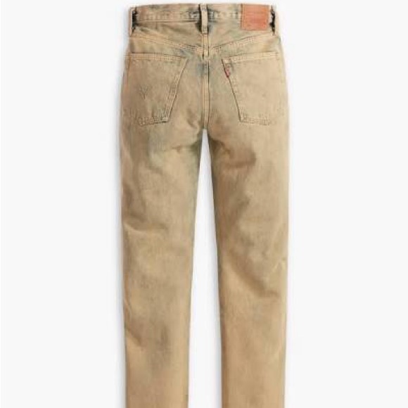 LEVI'S Original Fit Jeans in Cloudy Khaki - Medium Wash - Picture 3 of 11